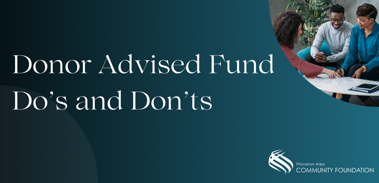 Donor Advised Fund Do's and Don'ts