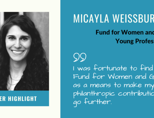 Why I joined the Fund for Women and Girls as a Young Professional