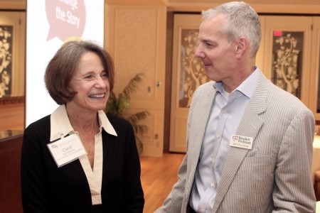 Carol P. Herring, Board Chair, Princeton Area Community Foundation, and Jeffrey Perlman, Partner, Borden Perlman Salisbury & Kelly.