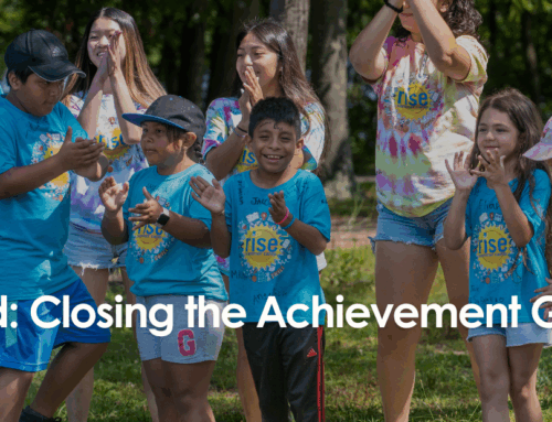 Read our Op-Ed: Closing the Achievement Gap