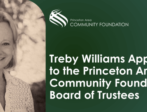 Treby Williams Appointed to the Princeton Area Community Foundation Board of Trustees